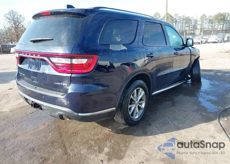 2014 Dodge Durango Limited z USA, uszkodzony, nr VIN 1C4RDJDG6EC520590